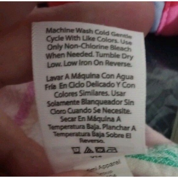 Time And Tru Linen Blend‎ Tank Relaxed Fit Core Striped Boho Top XL 16-18 - Picture 5 of 5